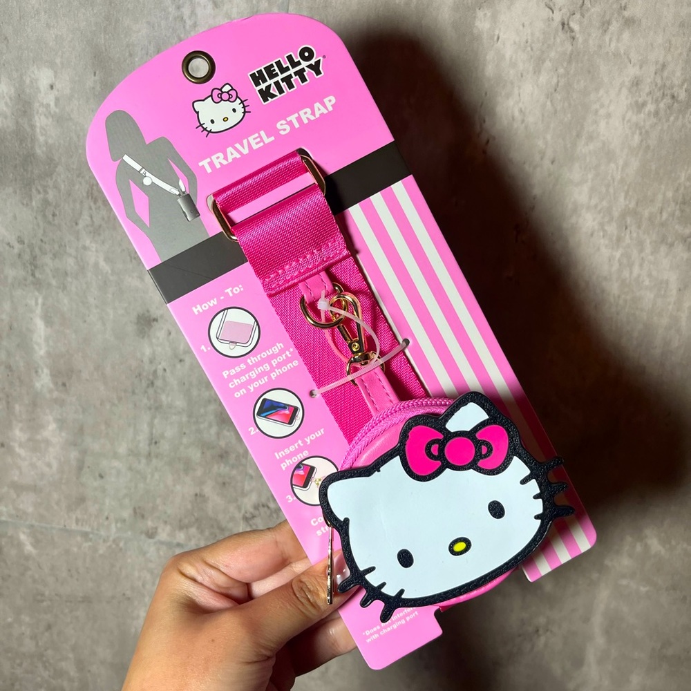 Hello kitty travel strap